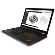 Lenovo Thinkpad P15 Gen2 Laptop Core i7-11800H 2.30GHz 16GB 512GB SSD 4gb Nvidia T1200 Graphics Win10 Pro 15.6inch FHD Black English/Arabic Keyboard 3 Year Warranty