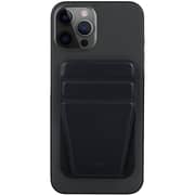 Uniq Magnetic Snap-On Card Holder Black