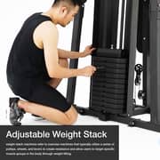 Sparnod Fitness Home Gym Station Smg-15000 Multifunctional Luxury (free Installation Service)