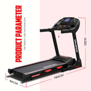 Sparnod Fitness Treadmill Stc-5250 (5 Hp Ac Motor) Semi-commercial Treadmill (free Installation Service) - Automatic Motorized Walking & Running Machine With Auto Incline