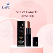 Lafz Transfer-Proof Velvet Matte Lipstick Warm Cocoa