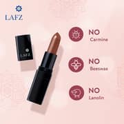 Lafz Transfer-Proof Velvet Matte Lipstick Warm Cocoa
