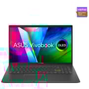 ASUS VivoBook 15 OLED (2020) Laptop - 11th Gen / Intel Core i5-1135G7 / 15.6inch FHD OLED / 8GB RAM / 512GB SSD / 2GB ‎NVIDIA GeForce MX350 Graphics / Windows 11 Home / English & Arabic Keyboard / Black / Middle East Version - [K513EQ-OLED1B5T]