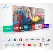 Gratus 4k Uhd 85 Inch Led Tv, Webos Smart With Lg Thinq Ai, Quad Core Processor, Magic Remote, Dolby Audio, Pvr, Super Memoria, Metal Frame,1year Warranty