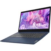 لاب توب لينوفو IdeaPad 3 15IML05 81WB004LED - Core i3 2.10 جيجاهرتز 4 جيجابايت 1 تيرابايت 2 جيجابايت DOS FHD 15.6 بوصة أبيس أزرق لوحة مفاتيح باللغتين الإنجليزية والعربية
