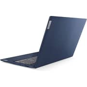 لاب توب لينوفو IdeaPad 3 15IML05 81WB004LED - Core i3 2.10 جيجاهرتز 4 جيجابايت 1 تيرابايت 2 جيجابايت DOS FHD 15.6 بوصة أبيس أزرق لوحة مفاتيح باللغتين الإنجليزية والعربية