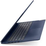 لاب توب لينوفو IdeaPad 3 15IML05 81WB004LED - Core i3 2.10 جيجاهرتز 4 جيجابايت 1 تيرابايت 2 جيجابايت DOS FHD 15.6 بوصة أبيس أزرق لوحة مفاتيح باللغتين الإنجليزية والعربية