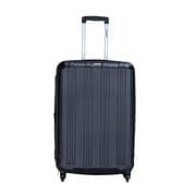 Stargold Set Of 4 Hardside Spinner Abs Trolley Luggage With Number Lock, Black - 20, 24, 28, 32 Inches