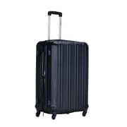 Stargold Set Of 4 Hardside Spinner Abs Trolley Luggage With Number Lock, Black - 20, 24, 28, 32 Inches