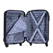 Stargold Set Of 4 Hardside Spinner Abs Trolley Luggage With Number Lock, Black - 20, 24, 28, 32 Inches