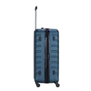 Stargold Set Of 4 Hardside Spinner Abs Trolley Luggage With Number Lock, Indigo Blue - 20, 24, 28, 32 Inches