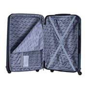 Stargold Set Of 4 Hardside Spinner Abs Trolley Luggage With Number Lock, Indigo Blue - 20, 24, 28, 32 Inches