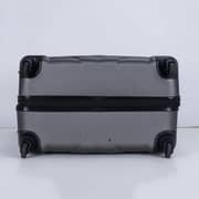 Stargold Set Of 4 Hardside Spinner Abs Trolley Luggage With Number Lock, Charcoal - 20, 24, 28, 32 Inches