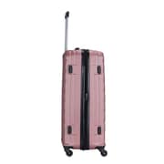 Stargold Set Of 4 Hardside Spinner Abs Trolley Luggage With Number Lock, Rose Pink - 20, 24, 28, 32 Inches