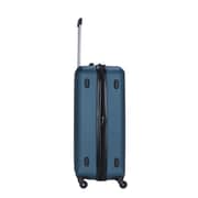 Stargold Set Of 4 Hardside Spinner Abs Trolley Luggage With Number Lock, Indigo Blue - 20, 24, 28, 32 Inches