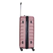 Stargold Set Of 4 Hardside Spinner Abs Trolley Luggage With Number Lock, Rose Pink - 20, 24, 28, 32 Inches