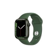 Apple Watch Series 7 Gps, 41mm Green Aluminum Case With Clover Sport Band MKN03LL/A