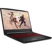 MSI Katana GF66 (2021) Gaming Laptop - 11th Gen / Intel Core i7-11800H / 15.6inch FHD / 16GB RAM / 1TB SSD / 6GB NVIDIA GeForce RTX 3060 Graphics / Windows 10 Home / English & Arabic Keyboard / Black / Middle East Version - [KATANA GF66 11UE]