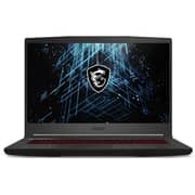 MSI GF63 Thin (2021) Gaming Laptop - 11th Gen / Intel Core i7-11800H / 15.6inch FHD / 16GB RAM / 512GB SSD / 4GB NVIDIA GeForce RTX 3050 Graphics / Windows 10 Home / English & Arabic Keyboard / Black / Middle East Version - [GF63 THIN 11UC]