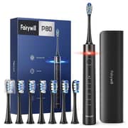 Fairywill P80 Electric Toothbrush With Pressure Sensor Led 5 Modes Usb Charging