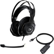 Hyper X HX-HSCR-GM Wired Over Ear Cloud Revolver Pro Gaming Headset Black