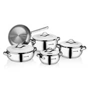 Korkmaz Rondo 9pcs Cookware Set KA1976