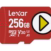 Lexar Play Micro SDXC Memory Card 256GB Red LMSPLAY256G-BNNNG