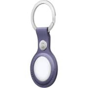 Apple AirTag Leather Key Ring Wisteria