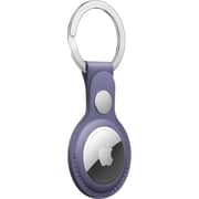 Apple AirTag Leather Key Ring Wisteria