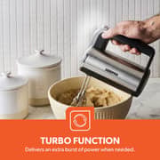 Geepas 5 Speed Control Hand Mixer - GHM2001