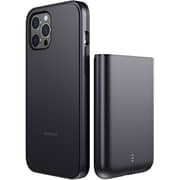 Magplus Detachable Wireless Charging Battery Case For iPhone 12 Pro Max Space Grey