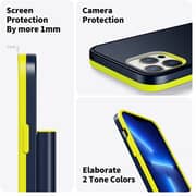Magplus Detachable Wireless Charging Battery Case For iPhone 12 Pro Max Navy/Yellow