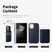 Magplus Detachable Wireless Charging Battery Case For iPhone 12 Pro Max Navy/Yellow
