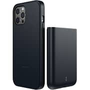Magplus Detachable Wireless Charging Battery Case For iPhone 12 Pro Max Black