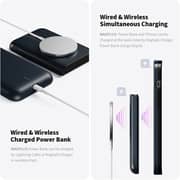 Magplus Detachable Wireless Charging Battery Case For iPhone 12 Pro Max Black