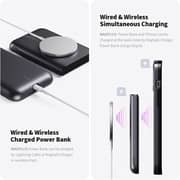 Magplus Detachable Wireless Charging Battery Case For IPh 13 Pro Max Space Grey