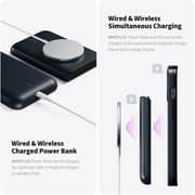 Magplus Detachable Wireless Charging Battery Case For iPhone 13 Pro Black