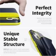 Magplus Detachable Wireless Charging Battery Case For iPhone 13 Navy/Yellow