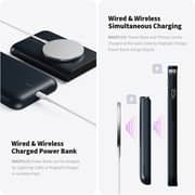 Magplus Detachable Wireless Charging Battery Case For iPhone 13 Black