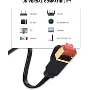 S-tek [3m/6.6feet] Cat 7 High-speed Flat Gigabit Ethernet Patch Heavy Duty Internet Cable With Gold Plated Rj45 Connector