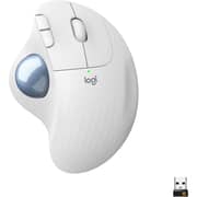 Logitech ERGO M575 Wireless Mouse White