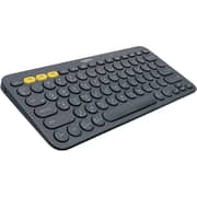 Logitech K380 Bluetooth Arabic Keyboard Grey