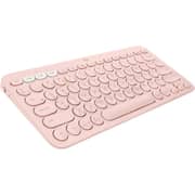 Logitech K380 Bluetooth Arabic Keyboard Rose