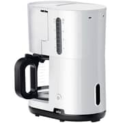 Braun 10-Cup 1000W, OptiBrew System, Auto Shut-Off, White Coffee Maker – KF1100WH