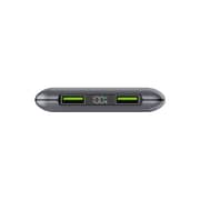 Maxguard Veloce Series Dual Port Power Bank 10000mAh Silver MG-VC15