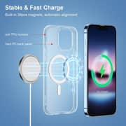 Maxguard Efficiente Series Magnetic Case Clear iPhone 13 Pro Max