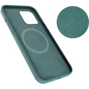 MindPure Efficiente Series Magnetic Liquid Silicone Case Green iPhone 13 Pro