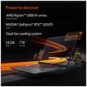 ASUS VivoBook Pro 14X OLED (2021) Laptop - AMD Ryzen 9-5900HX / 14inch 2.8K OLED / 16GB RAM / 1TB SSD / 4GB NVIDIA GeForce RTX 3050 Ti Graphics / Windows 10 Home / English & Arabic Keyboard / Black / Middle East Version - [M7400QE-OLEDBR9T]