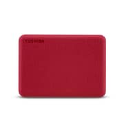 Toshiba Canvio Advance Portable Hard Drive USB3.2 4TB Red HDTCA40ER3CA