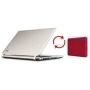 Toshiba Canvio Advance Portable Hard Drive USB3.2 4TB Red HDTCA40ER3CA